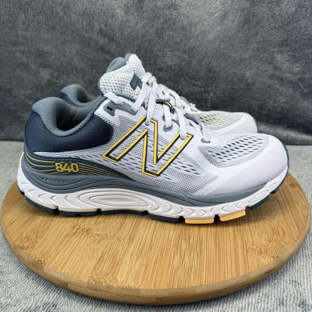 New Balance 840 v5 Shoes Womens Size 10 White Running Training Sneakers W840LA5 - Picture 1 of 12